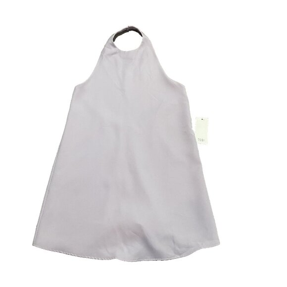 Light Purple Halter Open Back Mini Dress by Tobi - S - Picture 1 of 5
